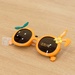 Kính thời trang gọng dẻo KidsPlaza Thỏ 1878 C5 (Cam) - mặt trước