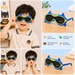 Kính thời trang gọng dẻo KidsPlaza Tia Chớp 2458 C4 (Xanh) - mặt phải
