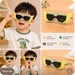 Kính thời trang gọng dẻo KidsPlaza Tia Chớp 2538 C5 (Xanh vàng) - mặt phải
