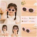 Kính thời trang gọng dẻo KidsPlaza Basic 1296 C2 (Hồng) - mặt phải