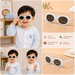 Kính thời trang gọng dẻo KidsPlaza Basic 1296 C5 (Xanh) - mặt phải