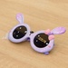 Kính thời trang gọng dẻo KidsPlaza Thỏ BT22193 C2 (Tím) - mặt trái