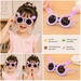 Kính thời trang gọng dẻo KidsPlaza Thỏ BT22193 C2 (Tím) - mặt phải