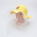 Mũ vành bé gái KidsPlaza phủ voan thêu Cá Voi DN21 - mặt trái