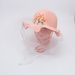 Mũ vành bé gái KidsPlaza phủ voan thêu hoa DN21 - mặt trái
