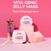 Mặt nạ Banobagi Vita Genic Jelly Mask Whitening & Acne - mặt trái