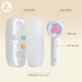 Máy dũa móng tay Moazbebe MB015 - mặt phải