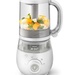 Máy hấp và xay thức ăn cho trẻ Philips Avent 4in1 SCF875/02 - mặt trái