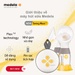 Máy hút sữa điện đôi sạc pin Swing Maxi Medela - mặt trái