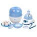 Máy tiệt trùng bình sữa Kiza 5 in 1 KZ816LS  - góc nghiêng
