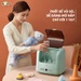 Máy tiệt trùng, sấy khô Bear SB-MTT17 New - mặt trái