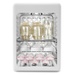 Máy tiệt trùng sấy khô UVC Led - FatzBaby King 3 FB4733BT - mặt trái