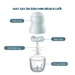 Máy xay ăn dặm Bear 8 lưỡi dao 0,3L B03V8  - góc nghiêng
