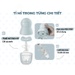 Máy xay ăn dặm Bear 8 lưỡi dao 0,3L B03V8  - hình 6