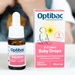 Men vi sinh cho bé Optibac dạng giọt (10ml) - mặt trái