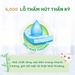 Miếng lót Molfix newborn 2 (60+6) cho bé trên 1 tháng tuổi - mặt sau