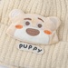 Mũ len cho bé KidsPlaza 25K-B03 puppy (Nâu) - mặt trái