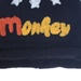 Mũ len chụp tai in chữ Monkey - mặt phải
