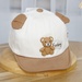 Mũ lưỡi trai KidsPlaza đính gấu 25K-H08 Size 48 (Be) - mặt trái