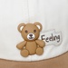 Mũ lưỡi trai KidsPlaza đính gấu 25K-H08 Size 48 (Be) - mặt phải