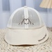 Mũ lưỡi trai KidsPlaza thêu gấu 25K-H25 Size 50 (Be) - mặt trước