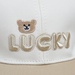 Mũ lưỡi trai KidsPlaza thêu Lucky 25K-H34 Size 52 (Nâu) - mặt trái