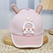 Mũ lưỡi trai KidsPlaza thỏ 2 tai 25K-H24 Size 50 (Hồng) - mặt trước