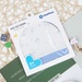 Mũ sơ sinh Otis bé trai KidsPlaza ND22T (Trắng xanh) - mặt sau