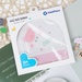 Mũ sơ sinh Otis bé gái in crab KidsPlaza ND22T (Trắng hồng) - góc nghiêng
