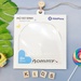 Mũ Otis mommy KidsPlaza ND22H Trắng - mặt trước