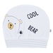 Mũ sơ sinh bé trai Otis kẻ xanh KidsPlaza ND21T (Trắng) - mặt trước