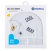 Mũ sơ sinh bé trai Otis kẻ xanh KidsPlaza ND21T (Trắng) - mặt sau