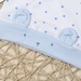 Mũ sơ sinh KidsPlaza Otis in sao ND23T (Trắng xanh) - mặt trái