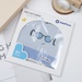 Mũ sơ sinh Otis KidsPlaza ND23H (Xanh) - mặt trái