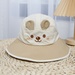 Mũ thời trang KidsPlaza mặt cún 2 tai 25K-H33 Size 52 (Nâu) - mặt trước