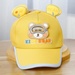 Mũ lưỡi trai KidsPlaza kidsbear 25K-H12 Size 52 (Vàng)  - mặt trước