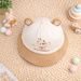 Mũ vành cho bé KidsPlaza gấu 2 tai 26K-H14 50 (Nâu be) - mặt phải