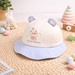Mũ vành cho bé KidsPlaza gấu 2 tai 26K-H14 size 50 (Xanh be) - mặt trái