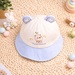 Mũ vành cho bé KidsPlaza gấu 2 tai 26K-H14 size 50 (Xanh be) - mặt phải