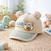 Mũ lưỡi trai KidsPlaza Capybara 26K-H20 size 52 (Nâu xanh) - mặt trước