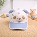 Mũ lưỡi trai KidsPlaza cún 2 tai 26K-H19 size 52 (Xanh dương) - mặt trước