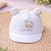Mũ lưỡi trai KidsPlaza Lovely 2 tai 26K-H08 size 46 (Xanh) - mặt trước