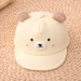 Mũ lưỡi trai KidsPlaza mặt gấu 2 tai 26K-H02 size 46 (Vàng) - mặt phải