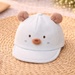 Mũ lưỡi trai KidsPlaza mặt gấu 2 tai 26K-H02 size 46 (Xanh) - mặt trước