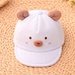Mũ lưỡi trai KidsPlaza mặt gấu 2 tai 26K-H02 size 46 (Xanh) - mặt phải