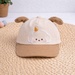 Mũ lưỡi trai KidsPlaza thêu cún 2 tai 26K-H05 size 46 (Be) - mặt trái