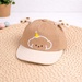 Mũ lưỡi KidsPlaza thêu cún 2 tai 26K-H05 size 46 (Nâu) - mặt trái