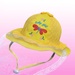 Mũ vành bé gái KidsPlaza phủ voan thêu chuồn chuồn DN20 - mặt trái