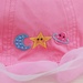 Mũ vành tròn bé gái KidsPlaza phủ voan gắn nơ DN22H (Hồng) - mặt phải