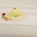 Mũ vành tròn bé gái KidsPlaza phủ voan gắn nơ DN22H (Vàng) - mặt trước